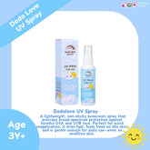 Dodo Love UV Sunscreen Spray 45ml 3y+